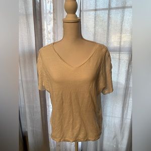 Chico’s linen white top size 3 - XL